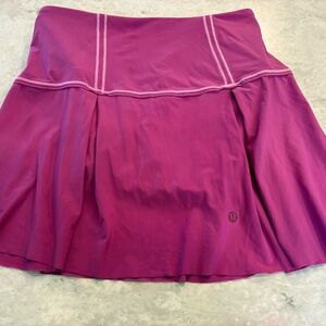 Lululemon Athletica Fuchsia Skater Skirt